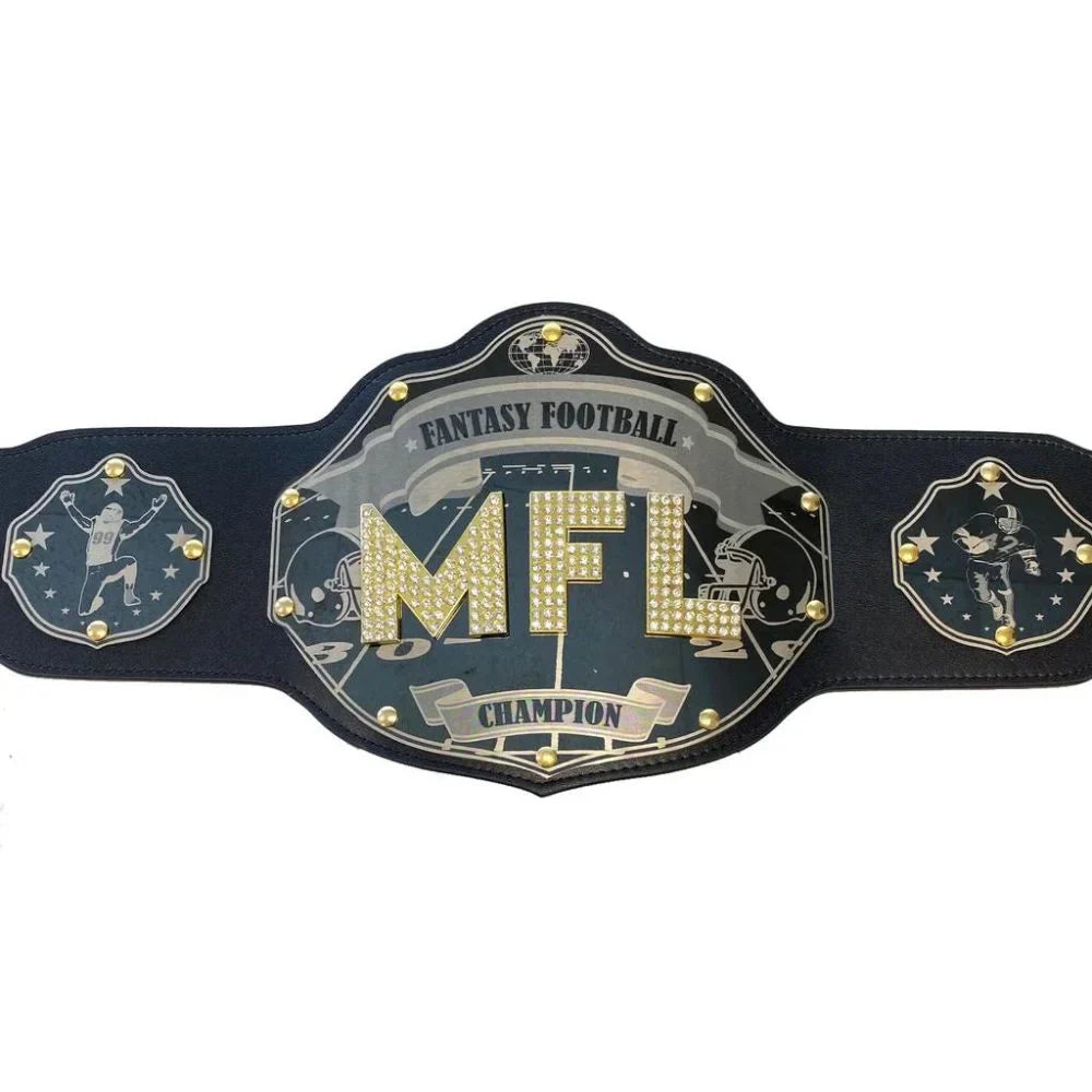 Custom Championship Belt for Fantasy Football – Sports Champion Belt