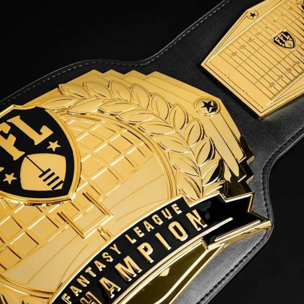 Fantasy Football Championship Belt – Premium Customizable Trophy for Winners