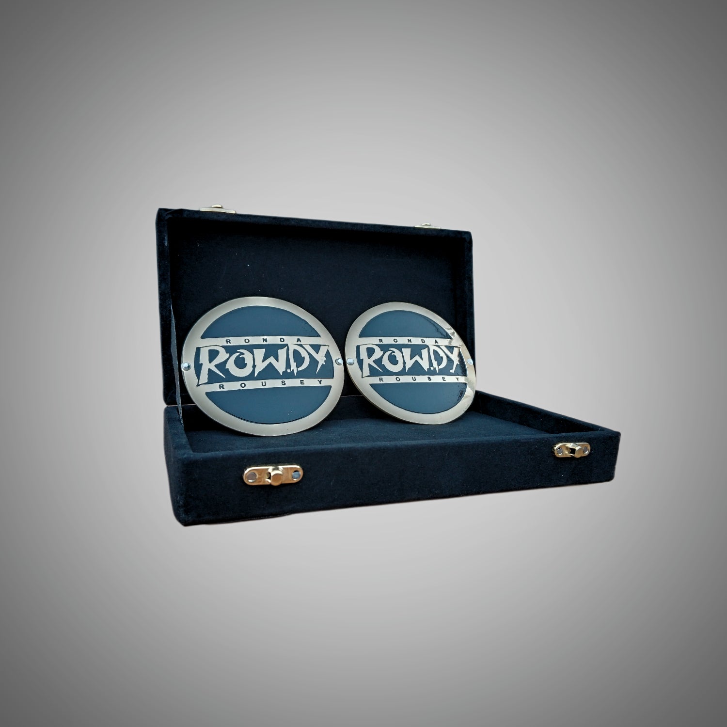 Ronda Rousey Side Plates in Brass Metal