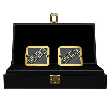 Imperium NXT Championship Side Plates in Brass Metal