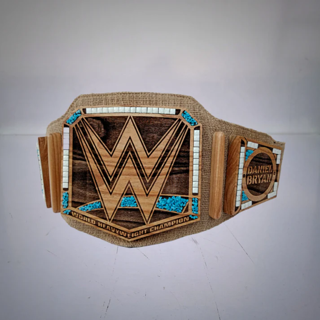 Daniel Bryan Eco-Friendly WWE Championship Belt – Sustainable Championship Edition