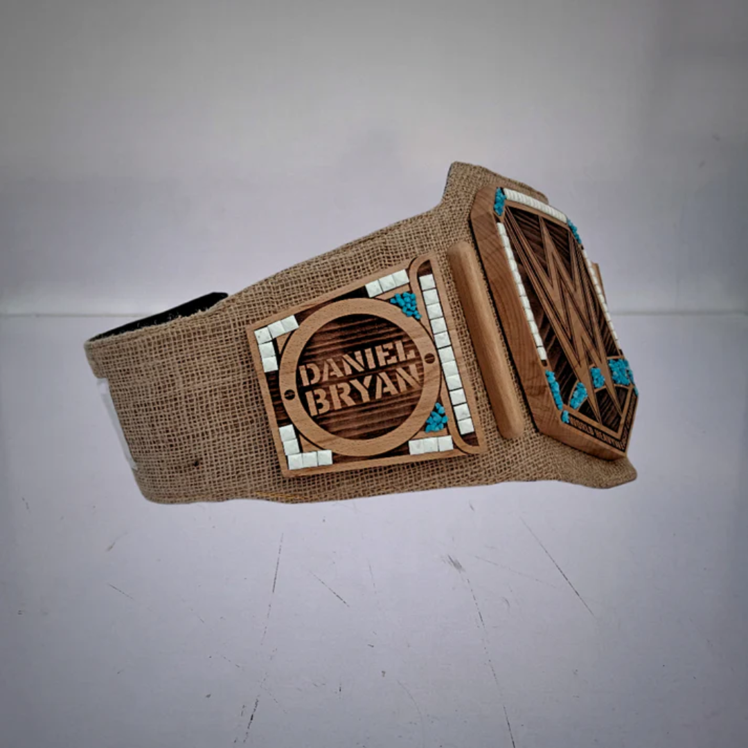 Daniel Bryan Eco-Friendly WWE Championship Belt – Sustainable Championship Edition