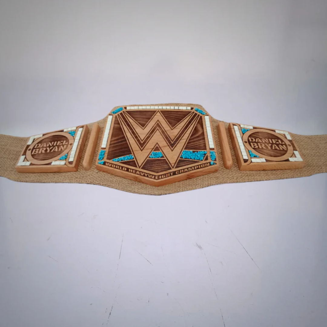 Daniel Bryan Eco-Friendly WWE Championship Belt – Sustainable Championship Edition