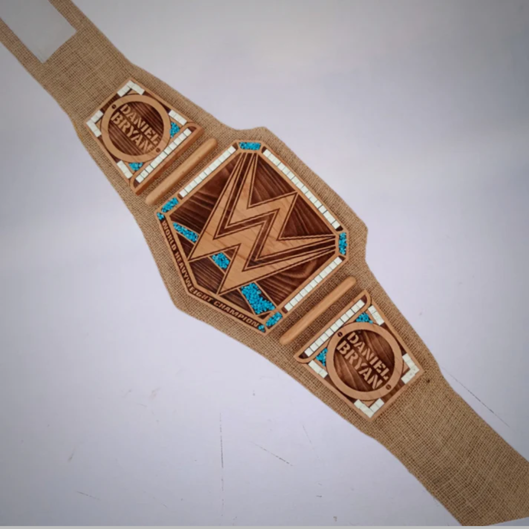 Daniel Bryan Eco-Friendly WWE Championship Belt – Sustainable Championship Edition