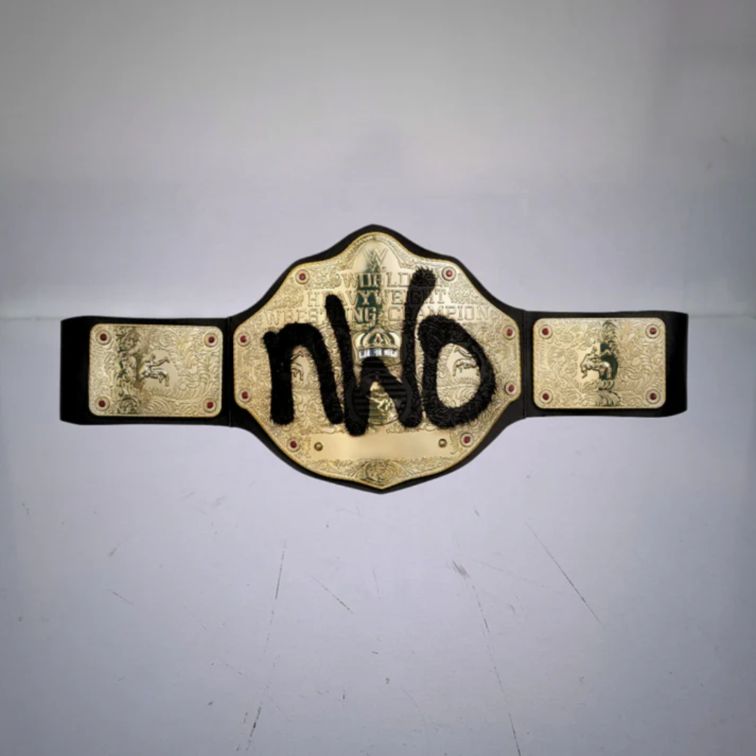 WWE nWo World Heavyweight Championship Belt – Heavyweight Spray Paint Title