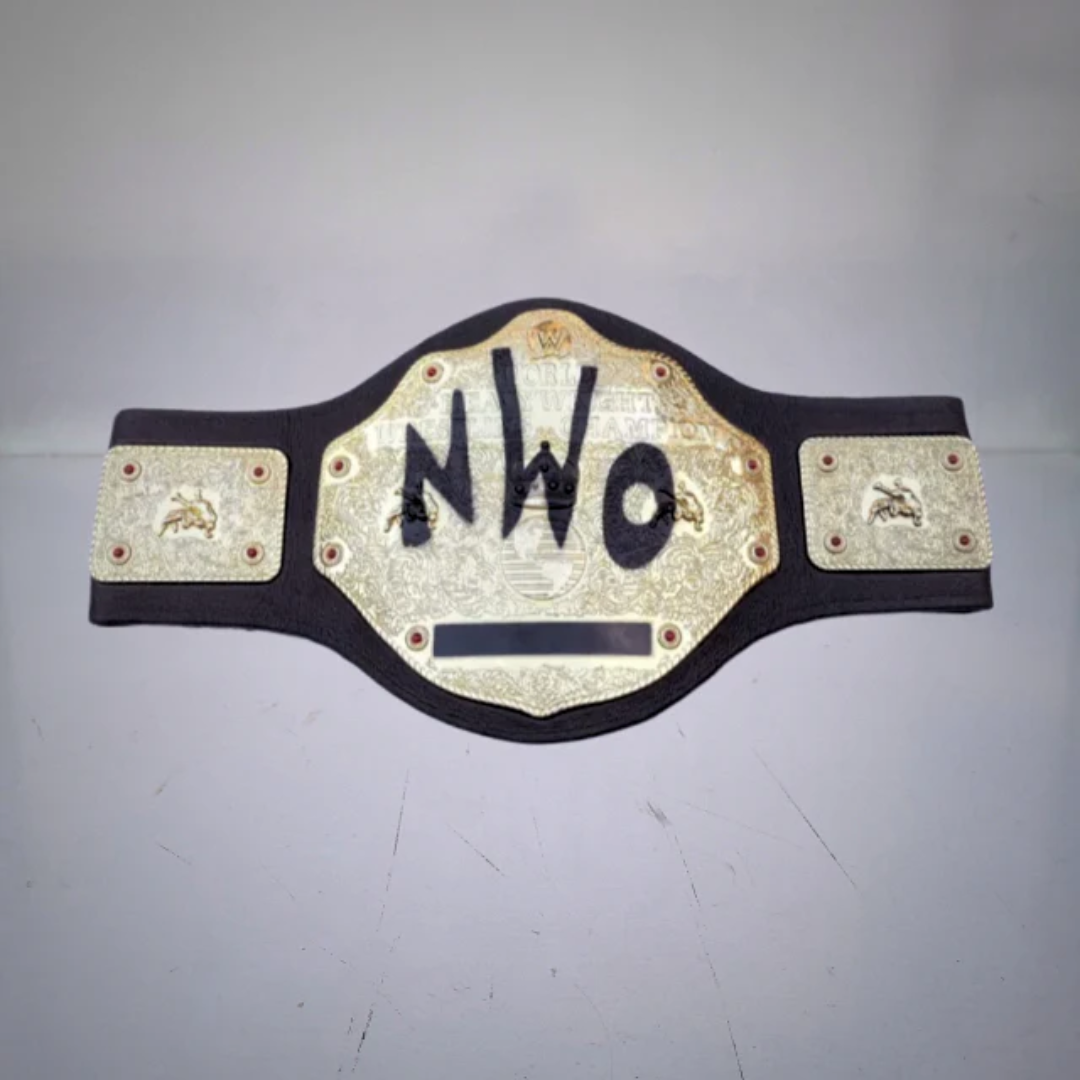 WWE nWo World Heavyweight Championship Belt – Heavyweight Spray Paint Title