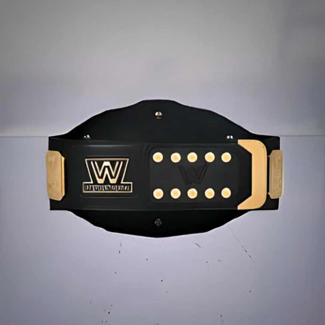 WWE Intercontinental Championship Belt – Black Classic Collector’s Title