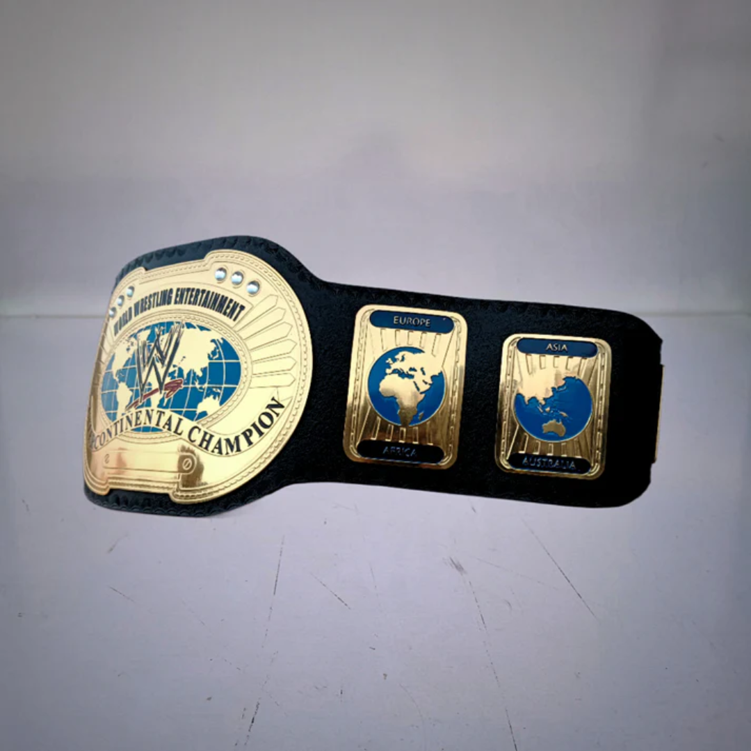 WWE Oval Intercontinental Championship Belt – Classic Wrestling Title