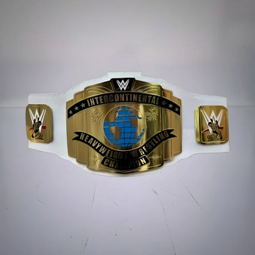 WWE White Intercontinental Championship Belt – Classic Collector’s Edition Title