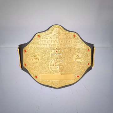 WWE World Heavyweight Championship Belt 2002 – Retro Big Gold Wrestling Title
