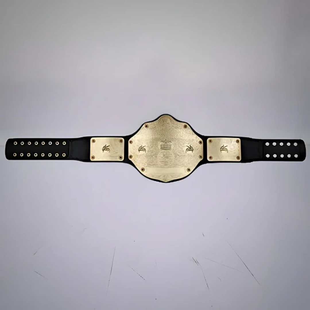WWE World Heavyweight Championship Belt 2002 – Retro Big Gold Wrestling Title
