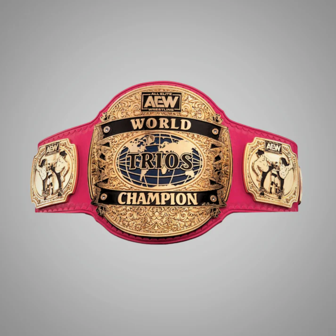 AEW World Trios Championship Belt – Scissoring Daddy Ass Collector Edition