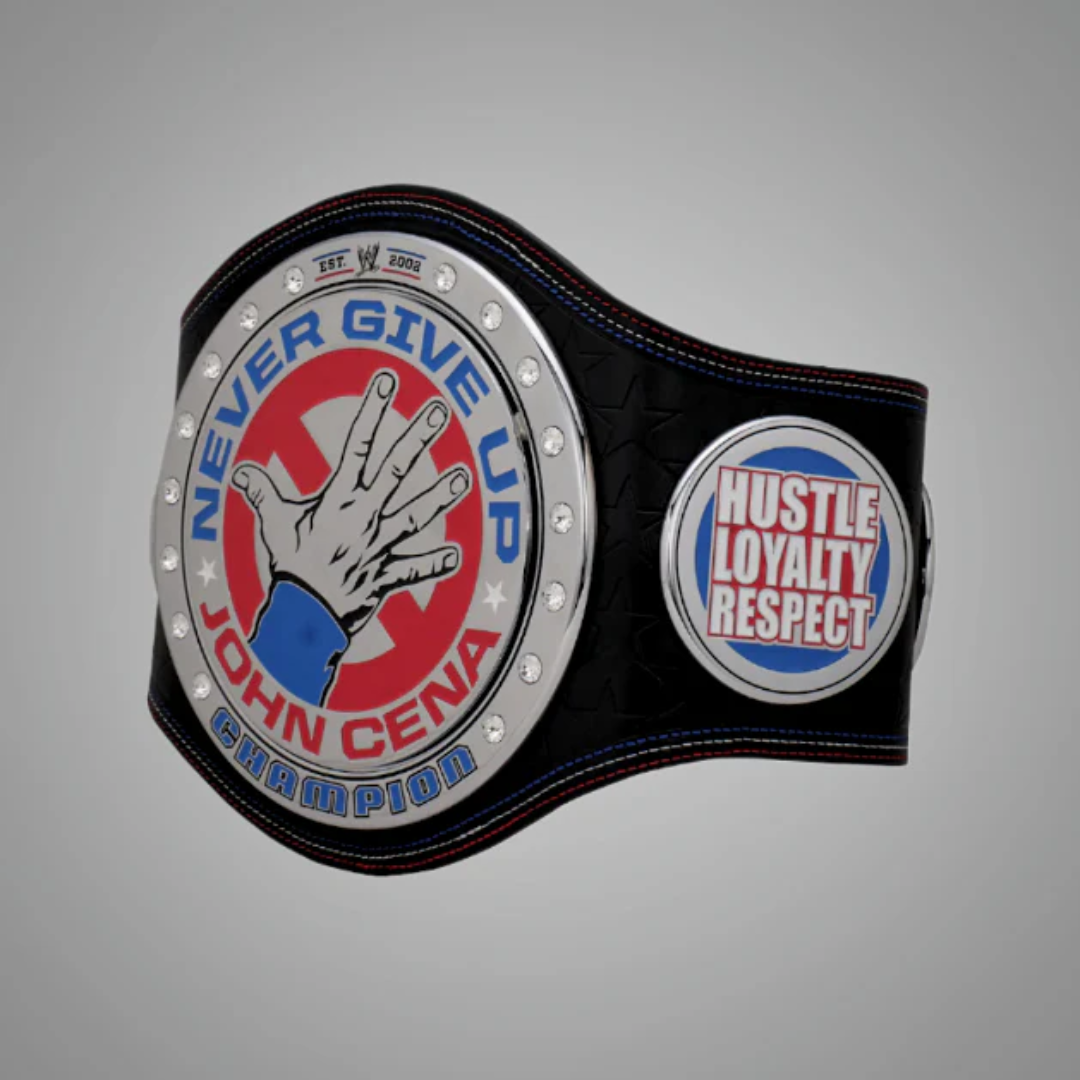 WWE John Cena Legacy Championship Belt – Never Give Up 2K23 Edition