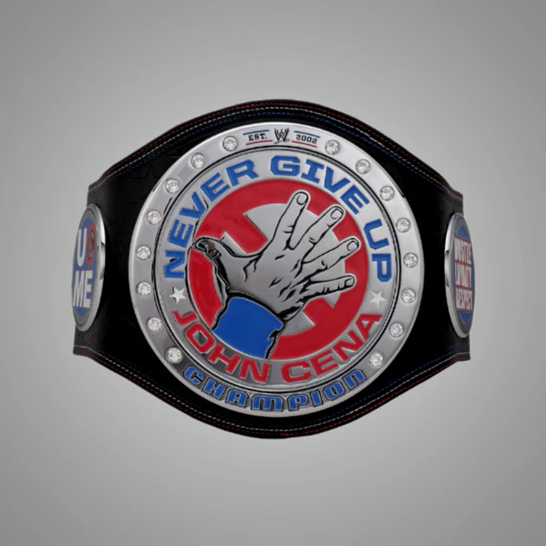 WWE John Cena Legacy Championship Belt – Never Give Up 2K23 Edition