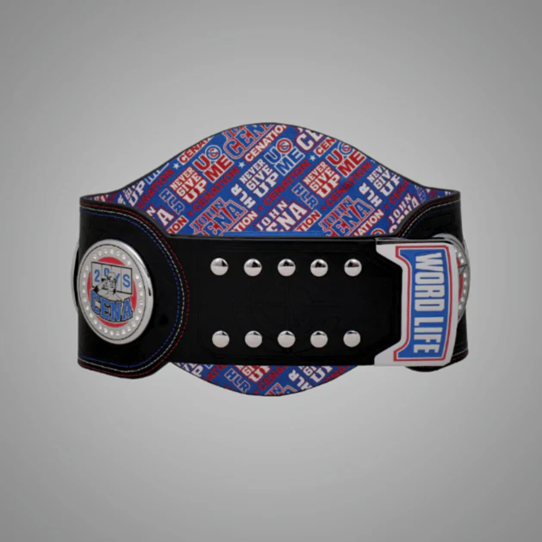 WWE John Cena Legacy Championship Belt – Never Give Up 2K23 Edition