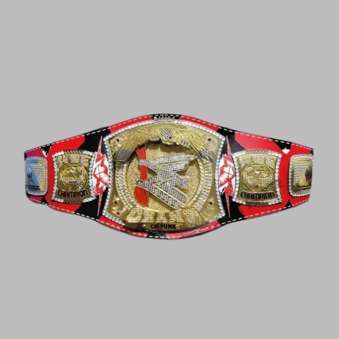 CM Punk Signature WWE Championship Belt – Best in the World Collector Edition
