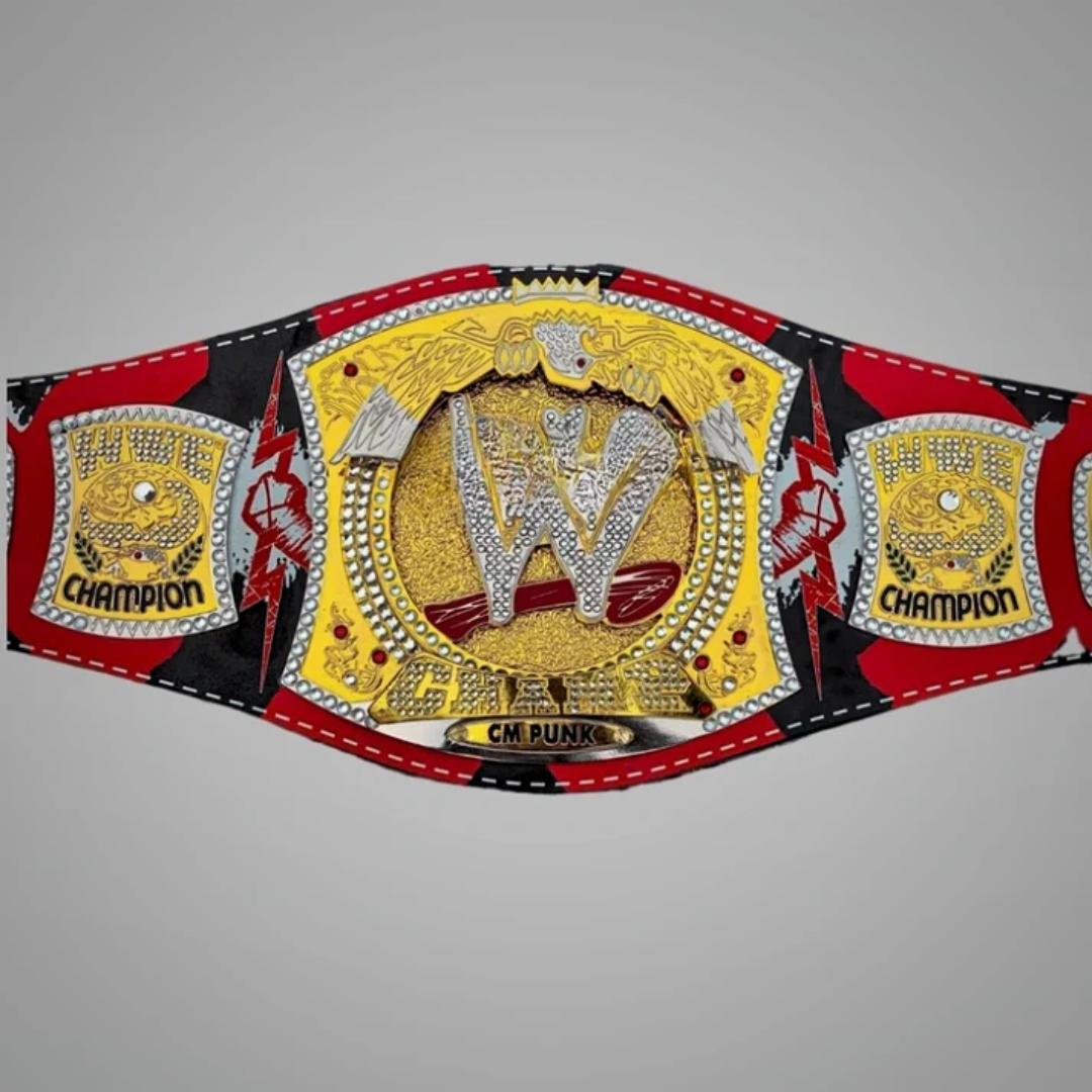 CM Punk Signature WWE Championship Belt – Best in the World Collector Edition