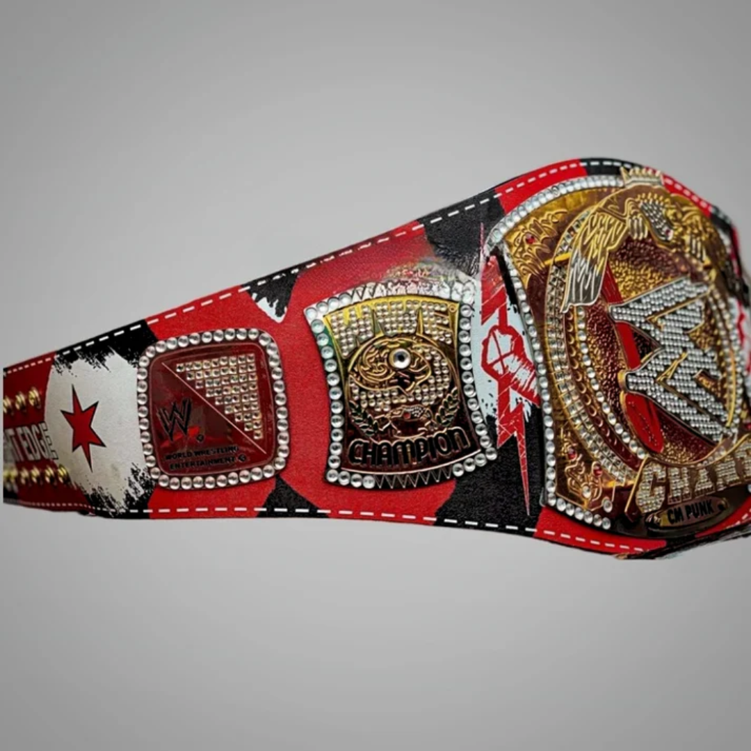 CM Punk Signature WWE Championship Belt – Best in the World Collector Edition