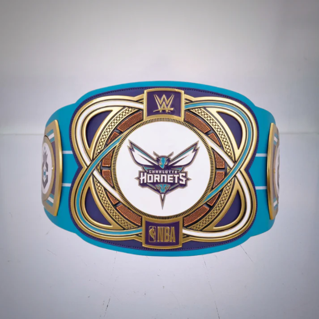 Charlotte Hornets WWE NBA Championship Belt – Legacy Collector Edition