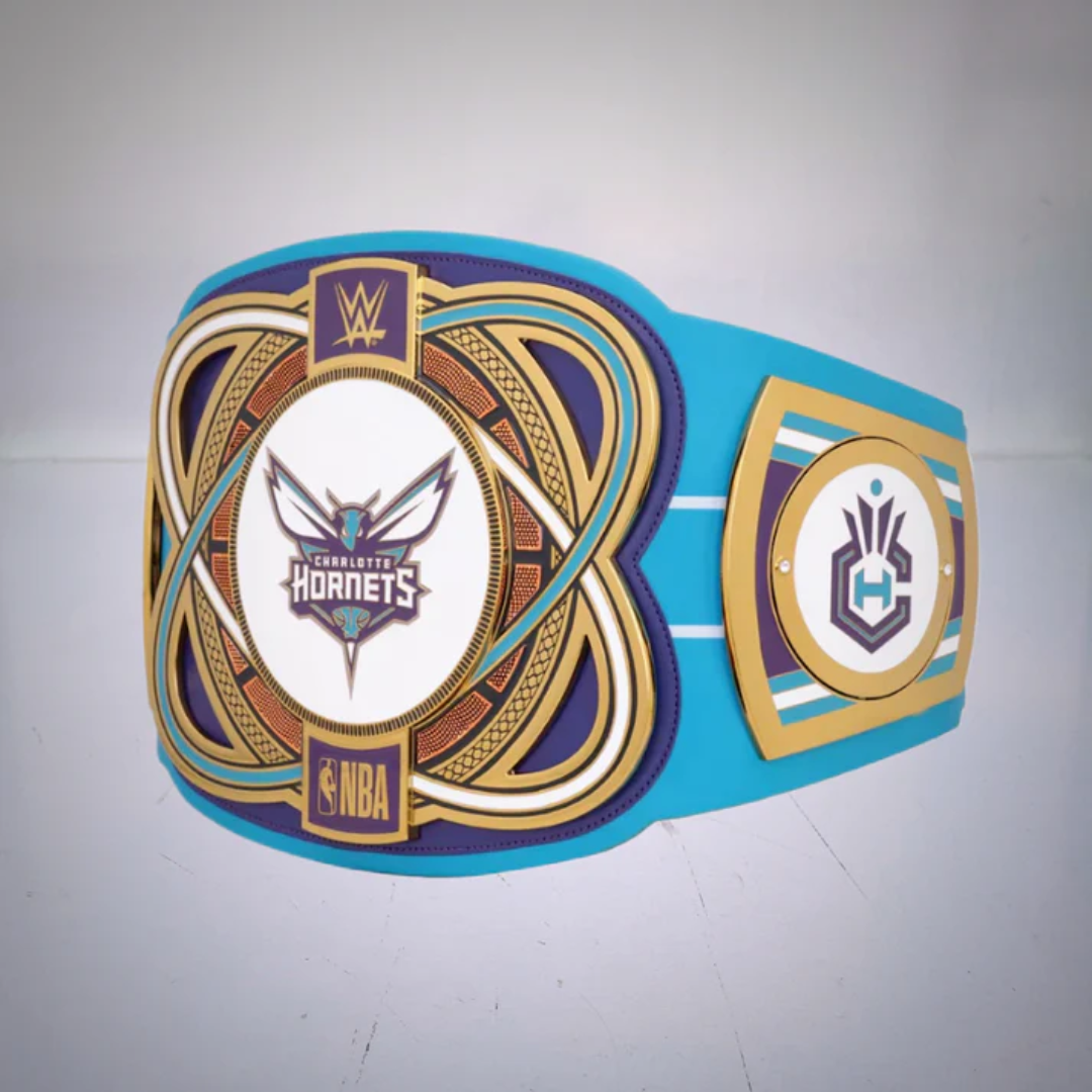 Charlotte Hornets WWE NBA Championship Belt – Legacy Collector Edition