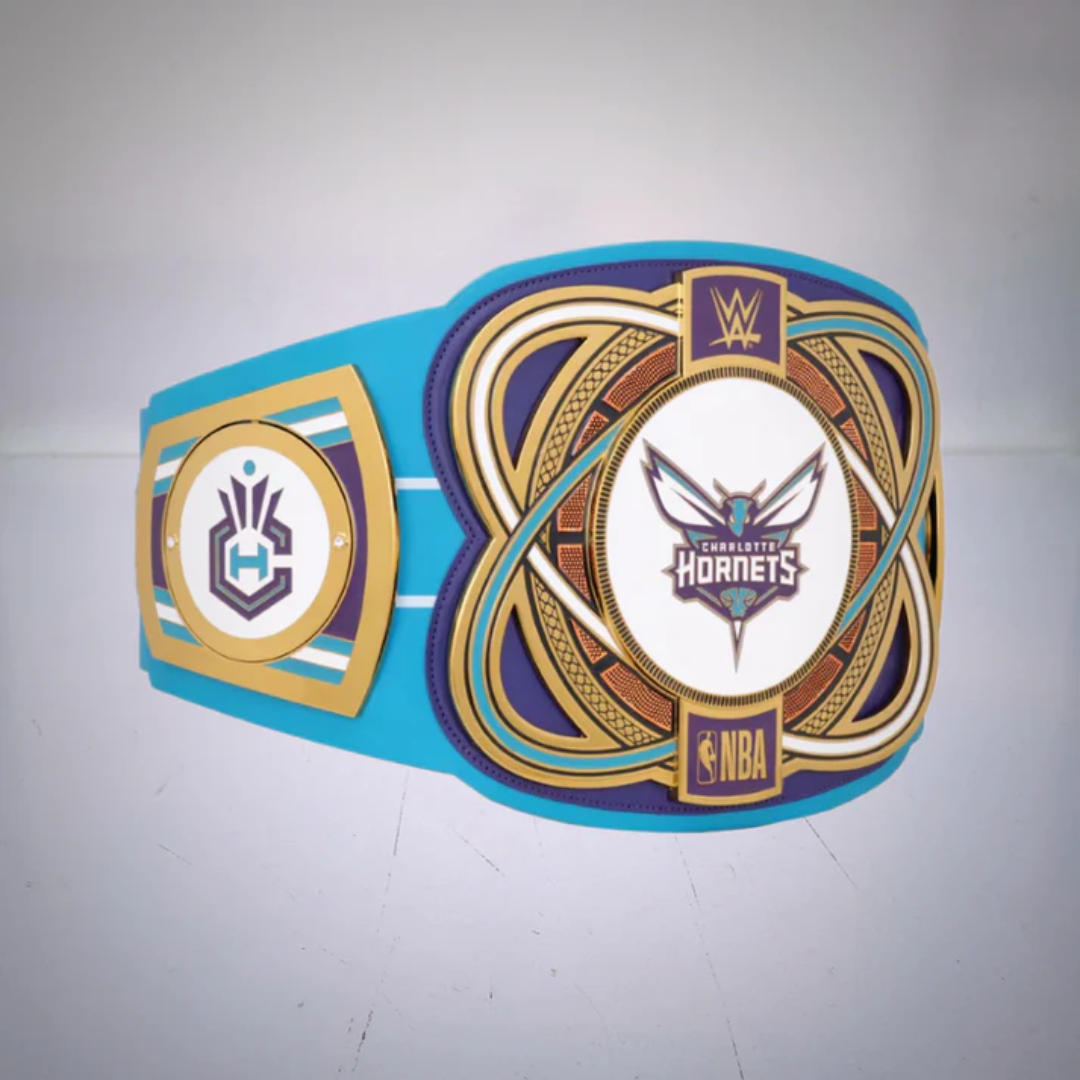 Charlotte Hornets WWE NBA Championship Belt – Legacy Collector Edition
