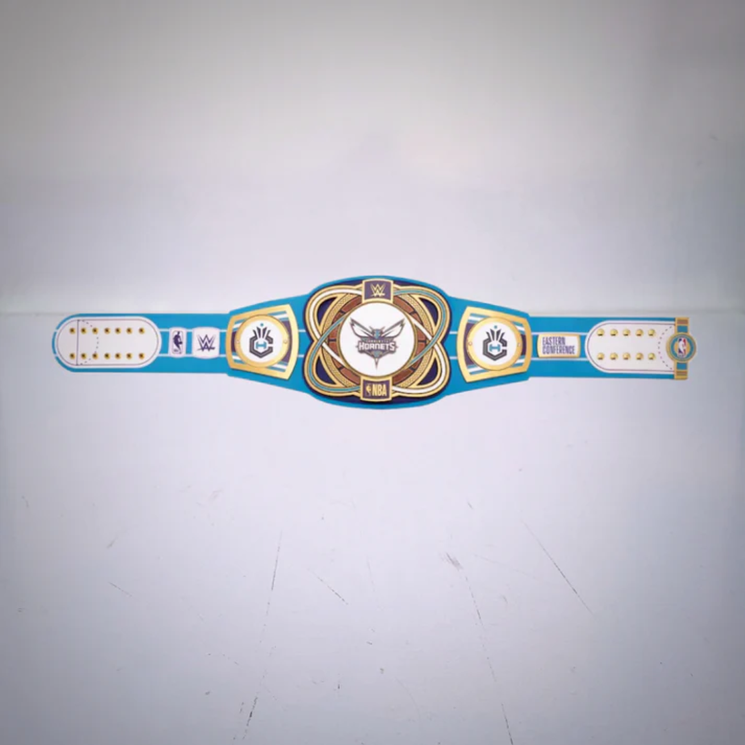 Charlotte Hornets WWE NBA Championship Belt – Legacy Collector Edition