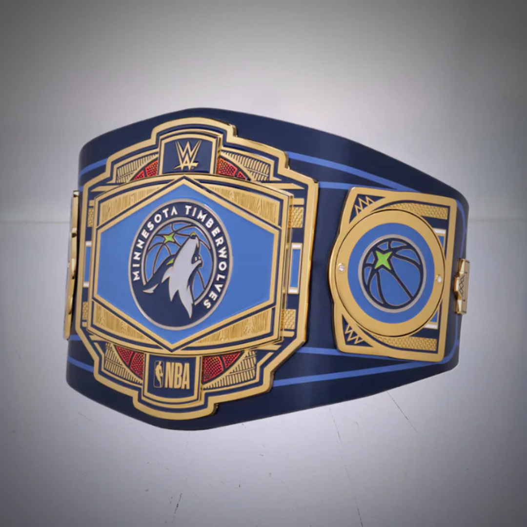 San Antonio Spurs WWE NBA Championship Belt – Legacy Collector Edition