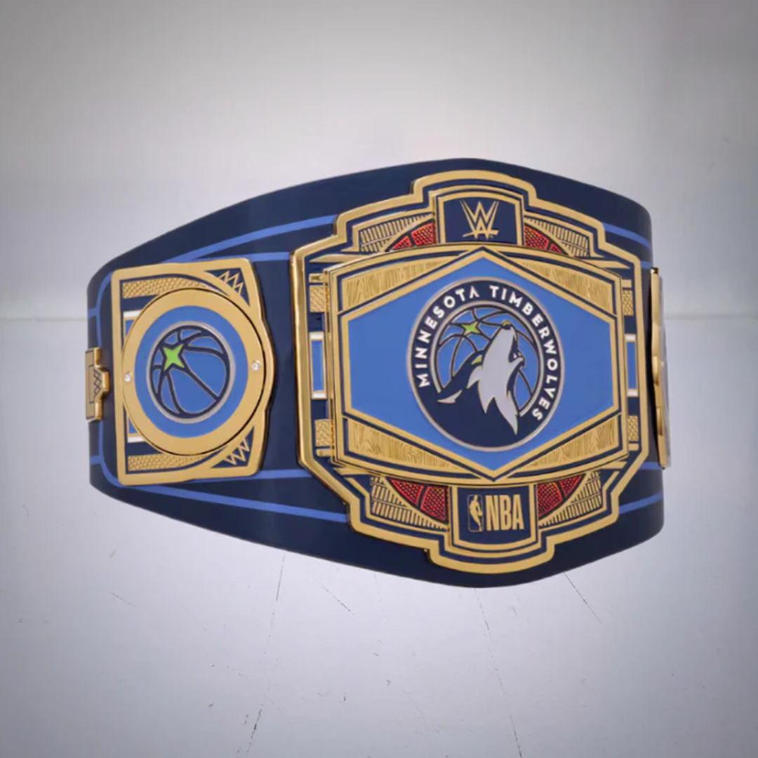 San Antonio Spurs WWE NBA Championship Belt – Legacy Collector Edition