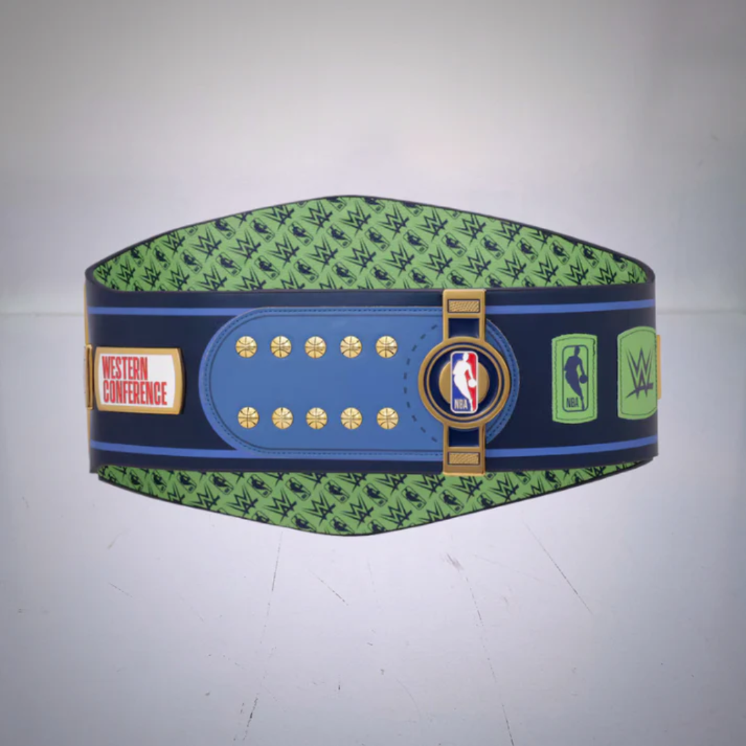 San Antonio Spurs WWE NBA Championship Belt – Legacy Collector Edition