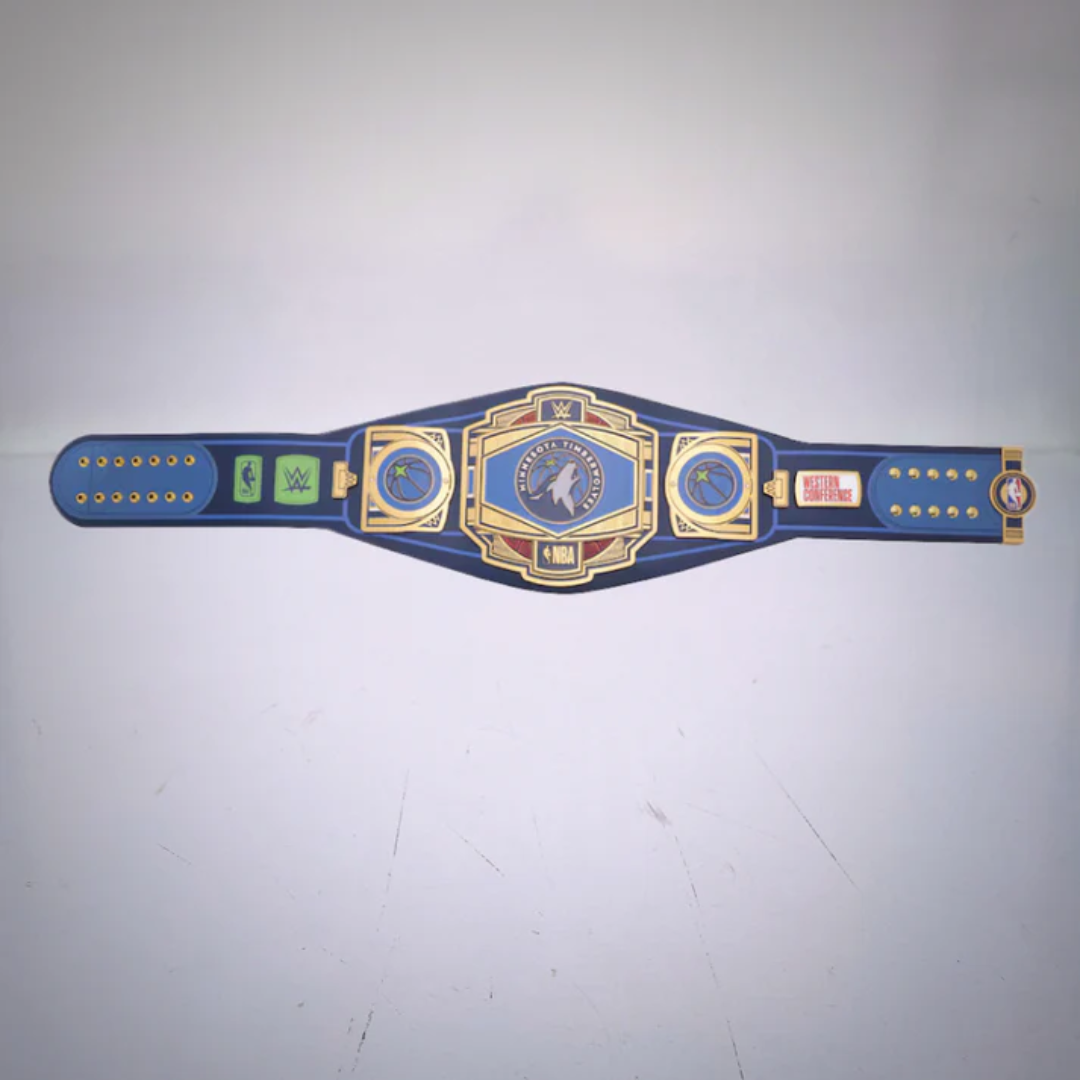 San Antonio Spurs WWE NBA Championship Belt – Legacy Collector Edition