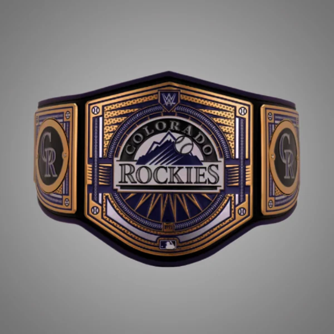 Colorado Rockies WWE MLB Championship Belt – Legacy Collector Edition