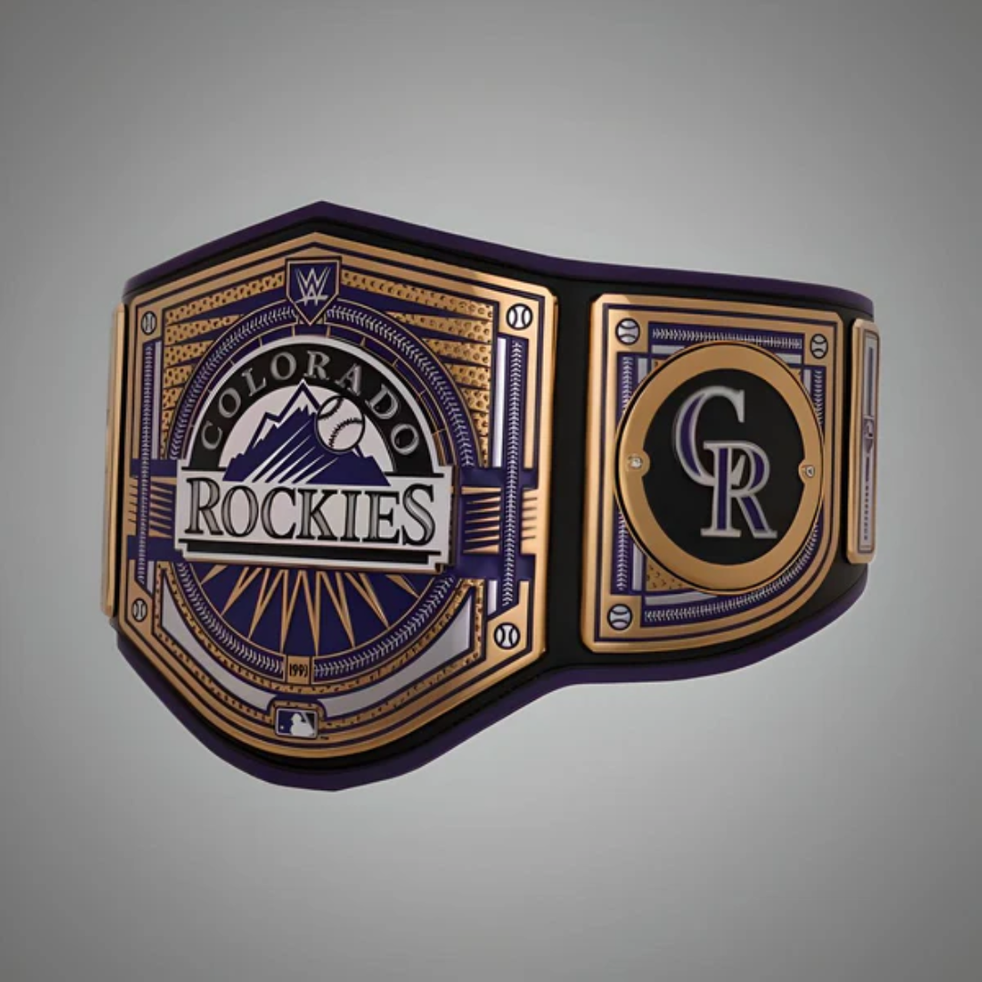 Colorado Rockies WWE MLB Championship Belt – Legacy Collector Edition