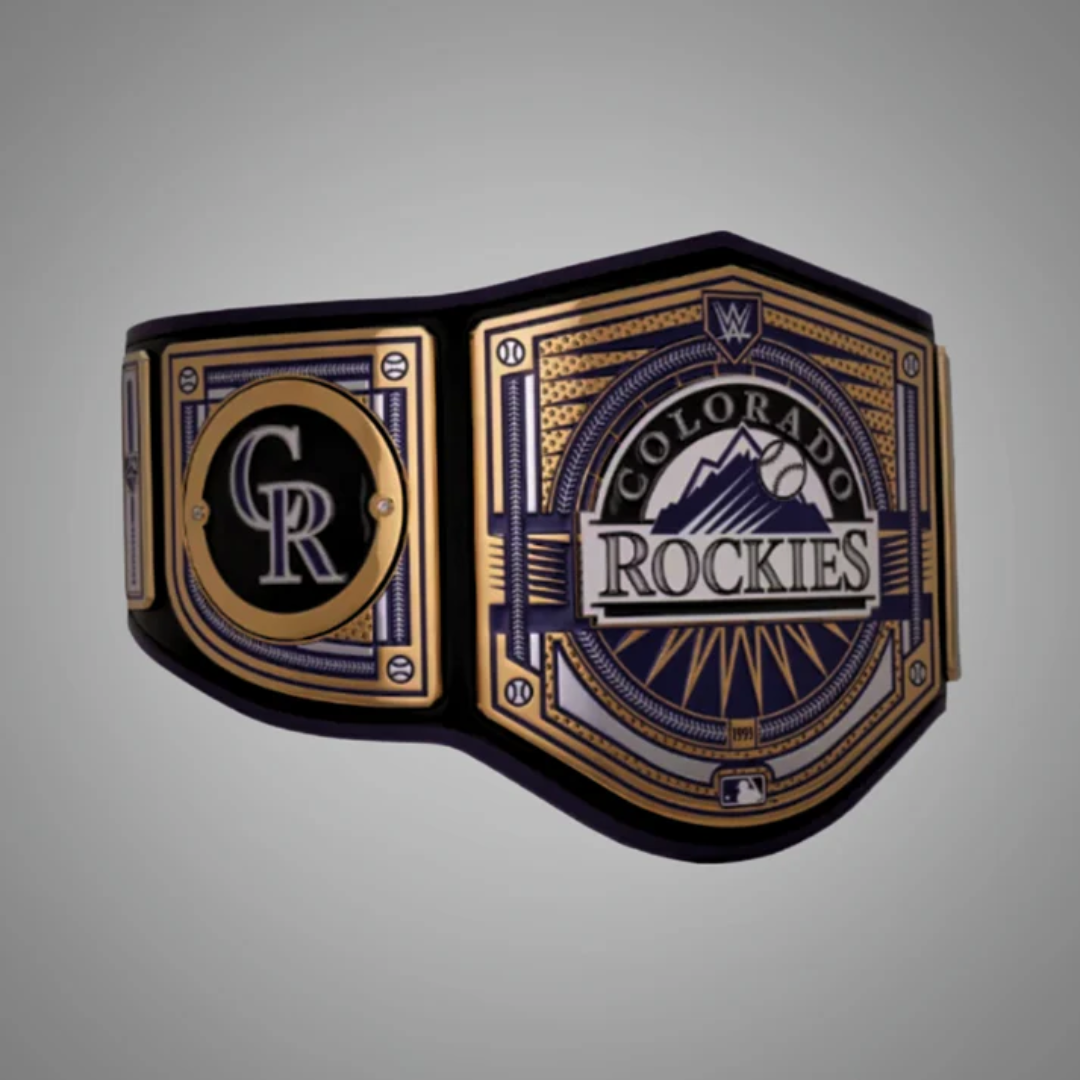 Colorado Rockies WWE MLB Championship Belt – Legacy Collector Edition