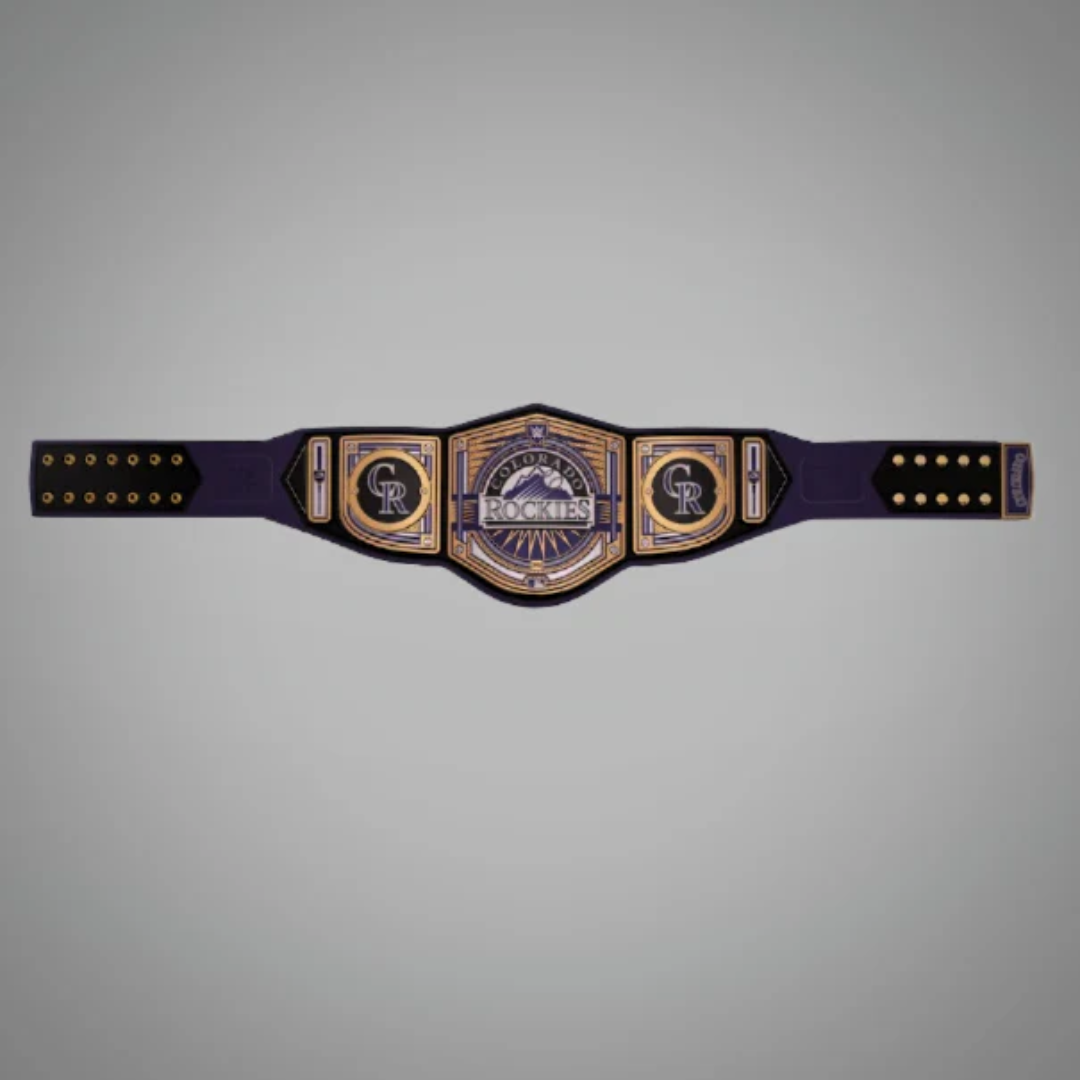Colorado Rockies WWE MLB Championship Belt – Legacy Collector Edition
