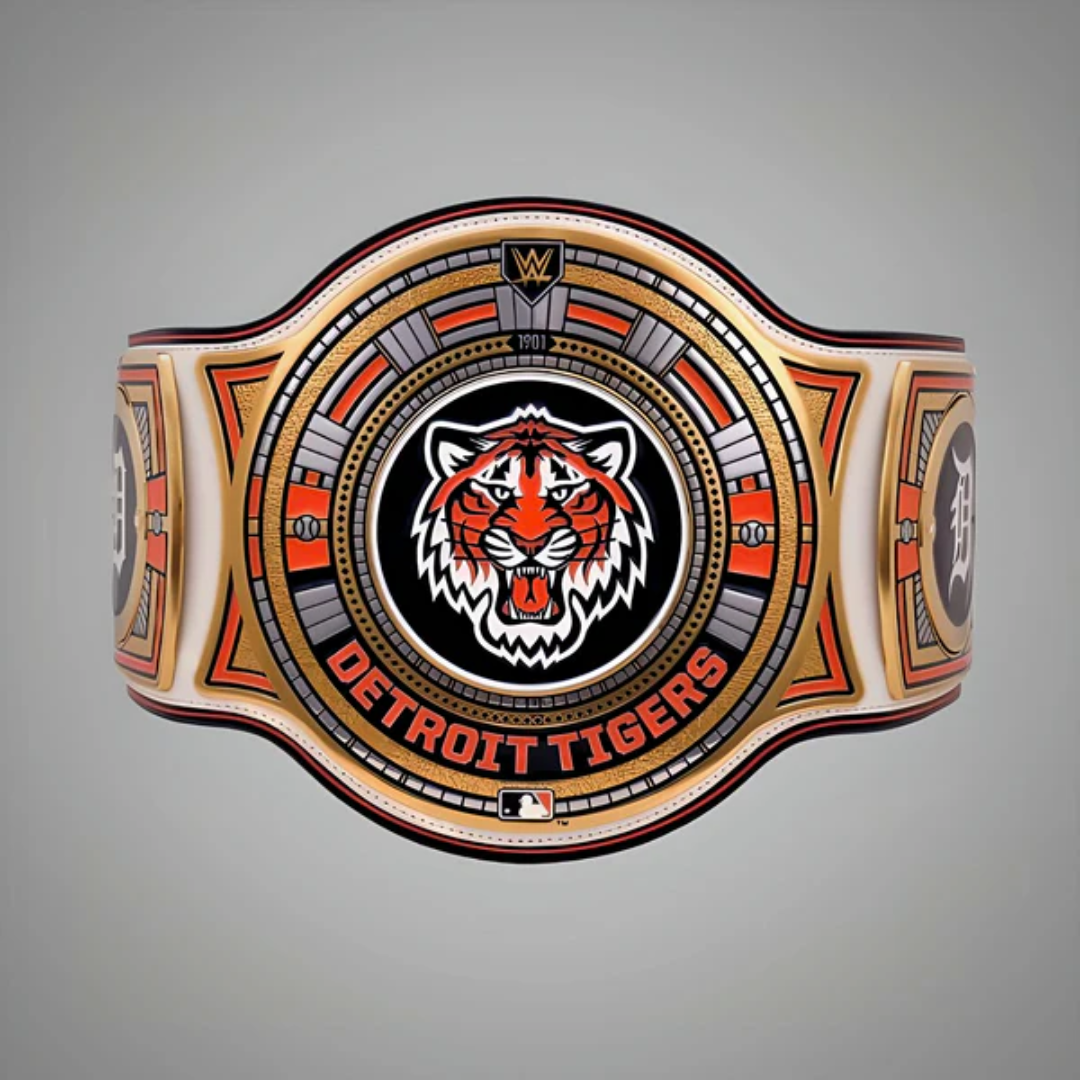Detroit Tigers WWE MLB Championship Belt – Legacy Collector Edition