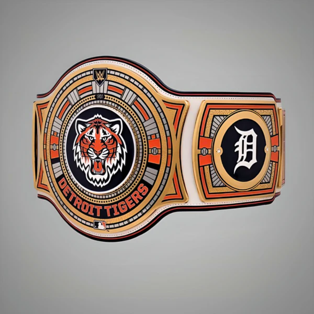 Detroit Tigers WWE MLB Championship Belt – Legacy Collector Edition