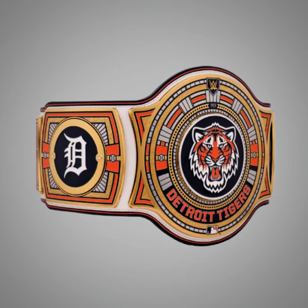 Detroit Tigers WWE MLB Championship Belt – Legacy Collector Edition
