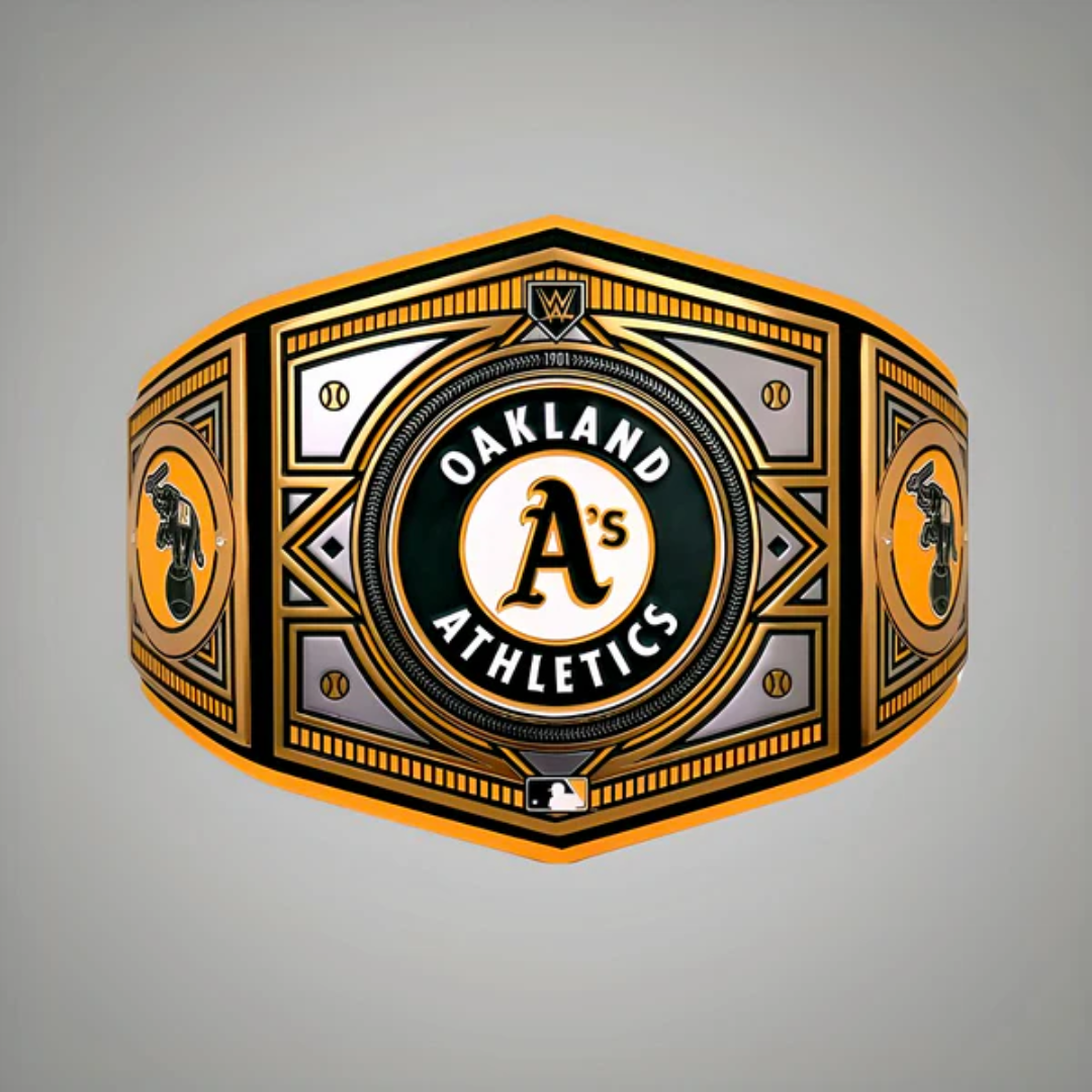 Oakland Athletics WWE MLB Championship Belt – Legacy Collector Edition