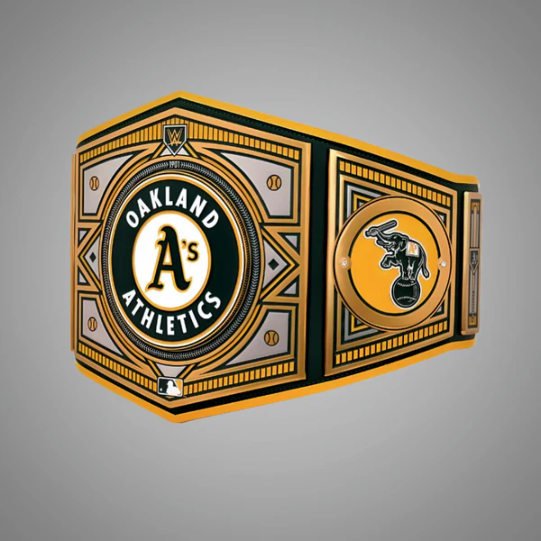 Oakland Athletics WWE MLB Championship Belt – Legacy Collector Edition