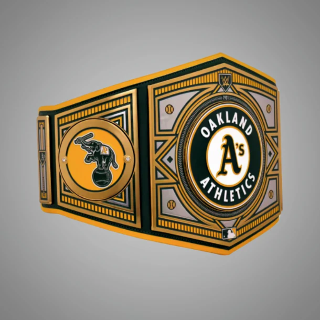 Oakland Athletics WWE MLB Championship Belt – Legacy Collector Edition