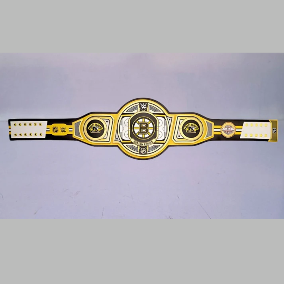Boston Bruins WWE NHL Championship Belt – Legacy Collector Edition