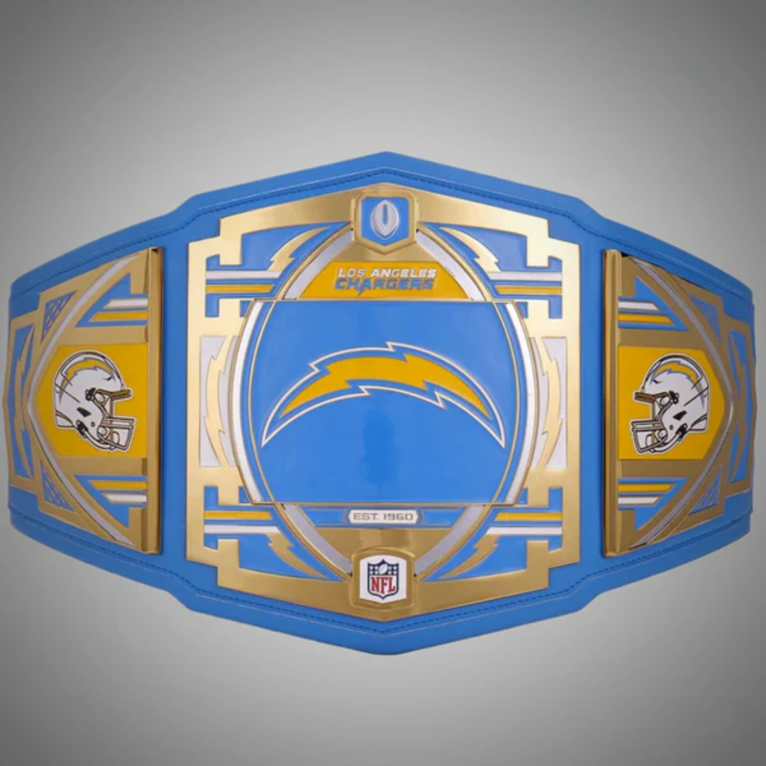 Los Angeles Chargers WWE Championship Belt – NFL Legacy Collector Edition