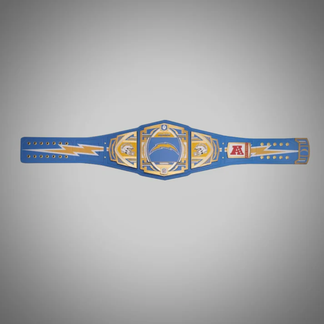 Los Angeles Chargers WWE Championship Belt – NFL Legacy Collector Edition