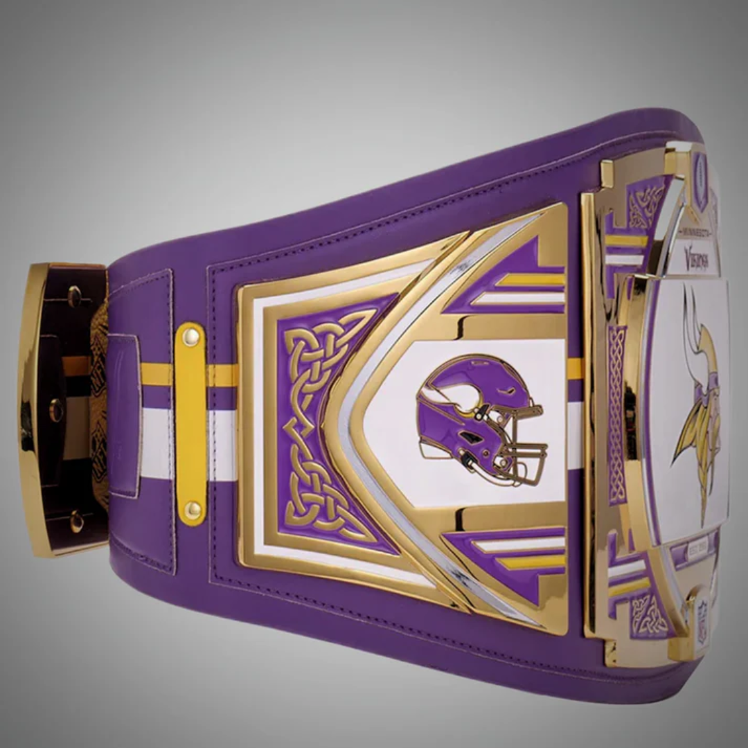 Minnesota Vikings WWE Championship Belt – NFL Legacy Collector Edition