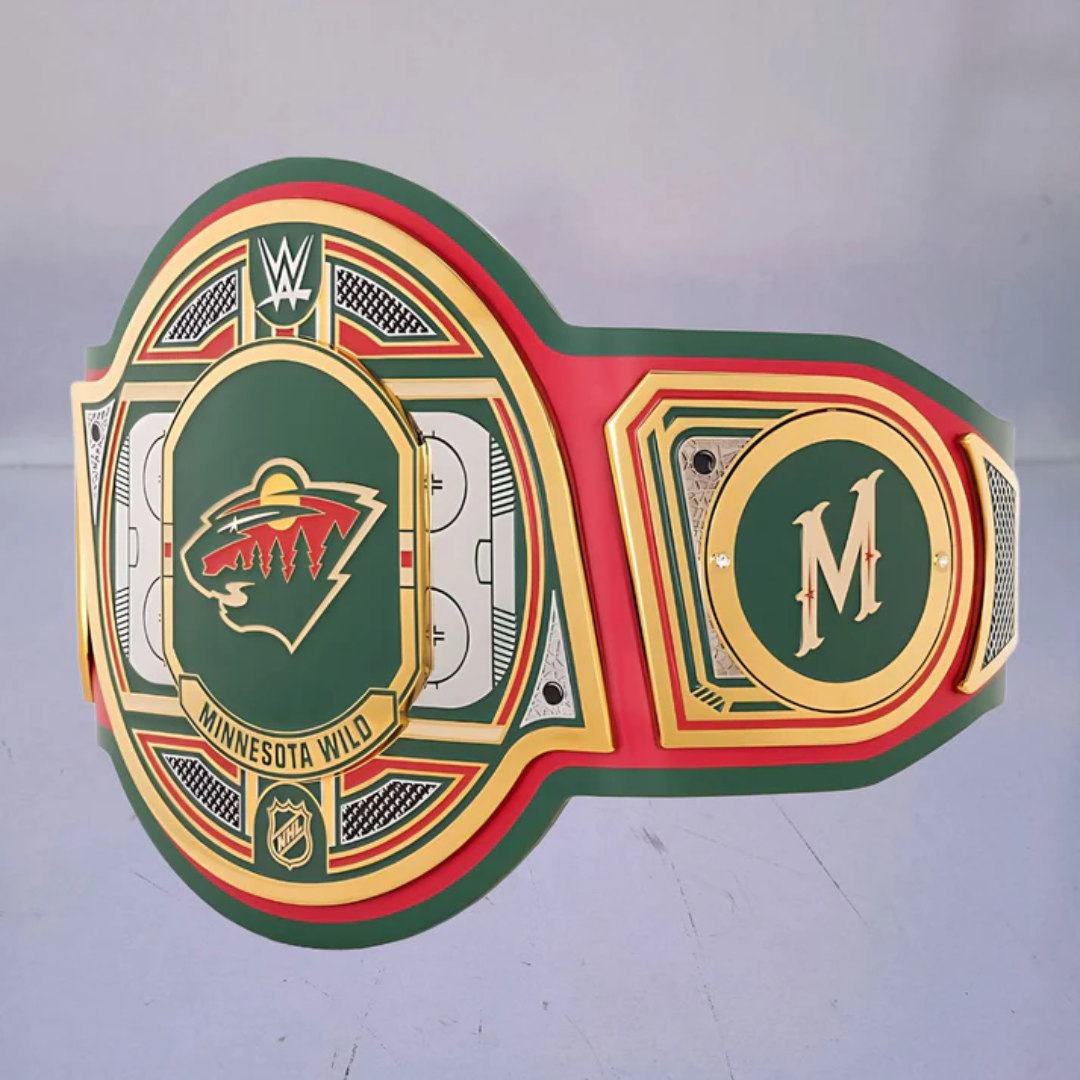 Minnesota Wild WWE NHL Championship Belt – Legacy Collector Edition