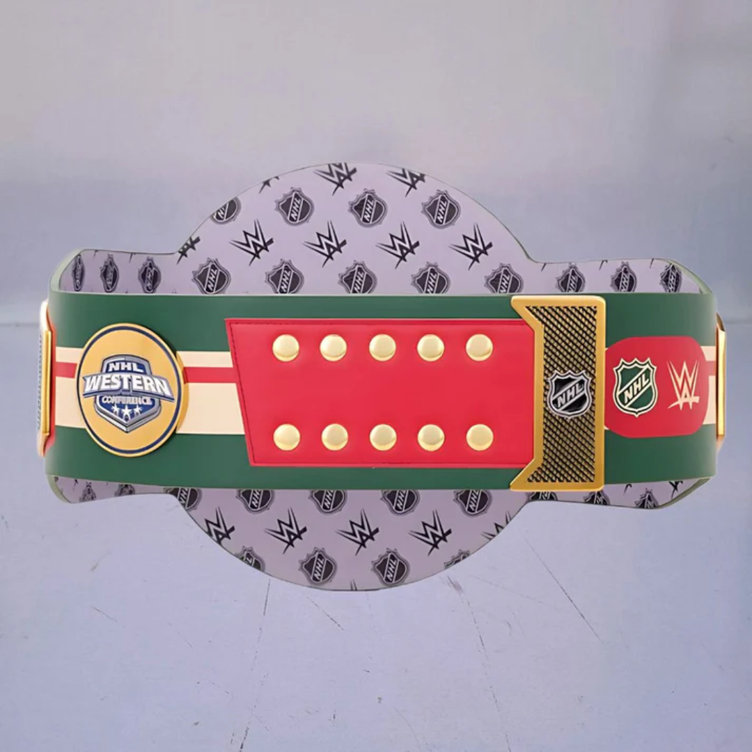 Minnesota Wild WWE NHL Championship Belt – Legacy Collector Edition