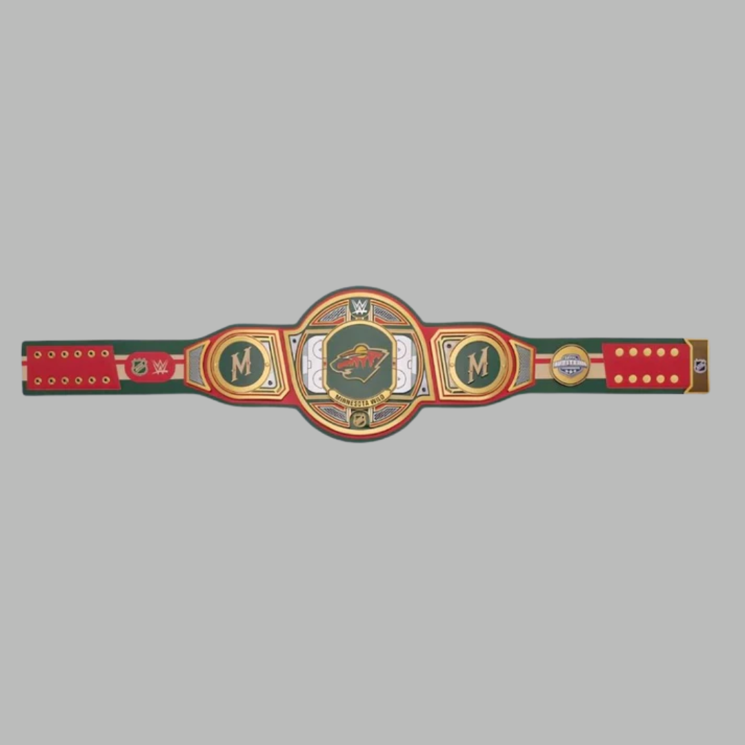 Minnesota Wild WWE NHL Championship Belt – Legacy Collector Edition
