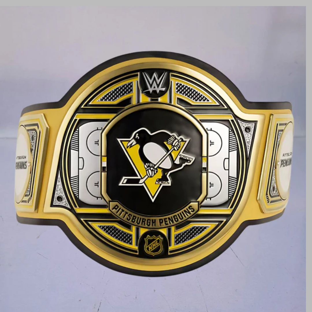 Pittsburgh Penguins WWE NHL Championship Belt – Legacy Collector Edition