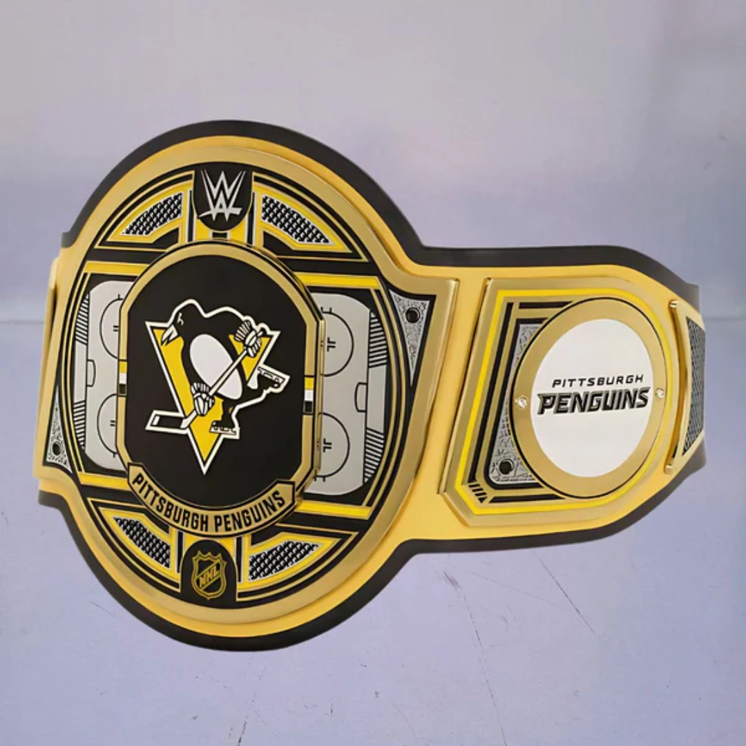 Pittsburgh Penguins WWE NHL Championship Belt – Legacy Collector Edition
