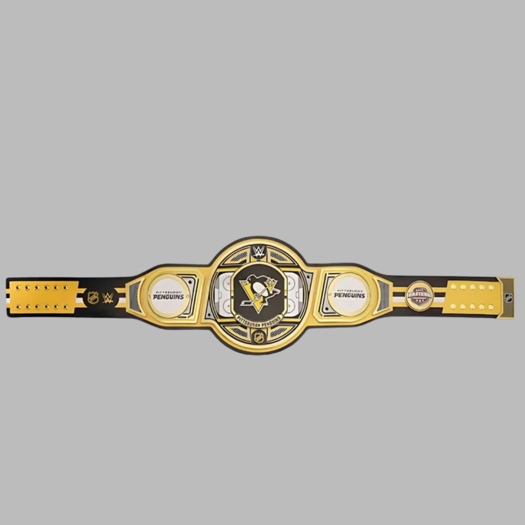 Pittsburgh Penguins WWE NHL Championship Belt – Legacy Collector Edition